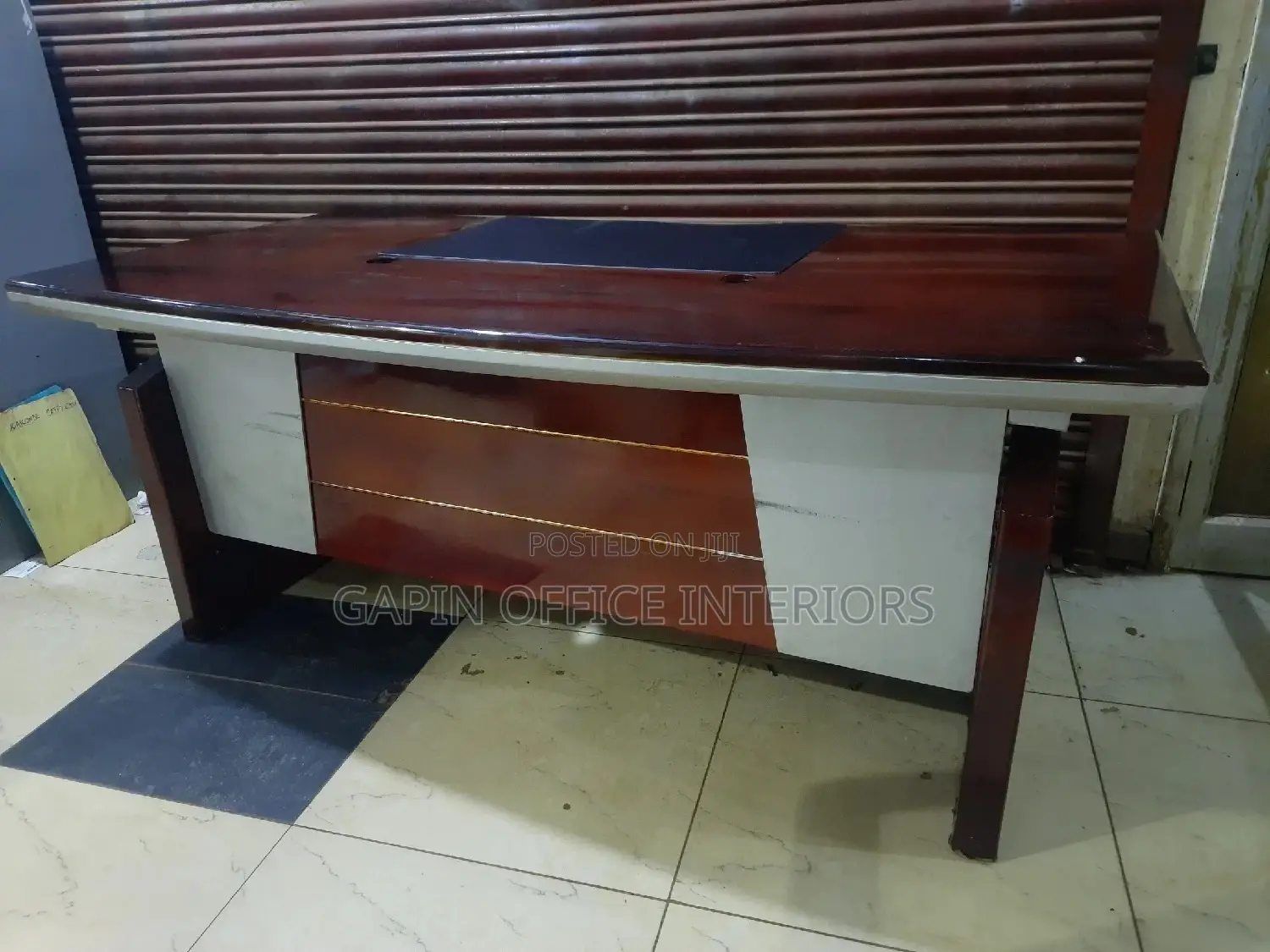 Executive Office Table/ Desk With a Moving Drawer