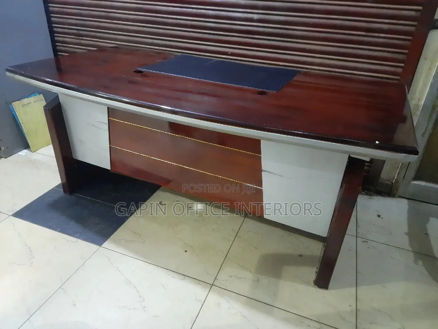 Executive Office Table/ Desk With a Moving Drawer
