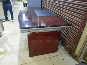Executive Office Table/ Desk With a Moving Drawer