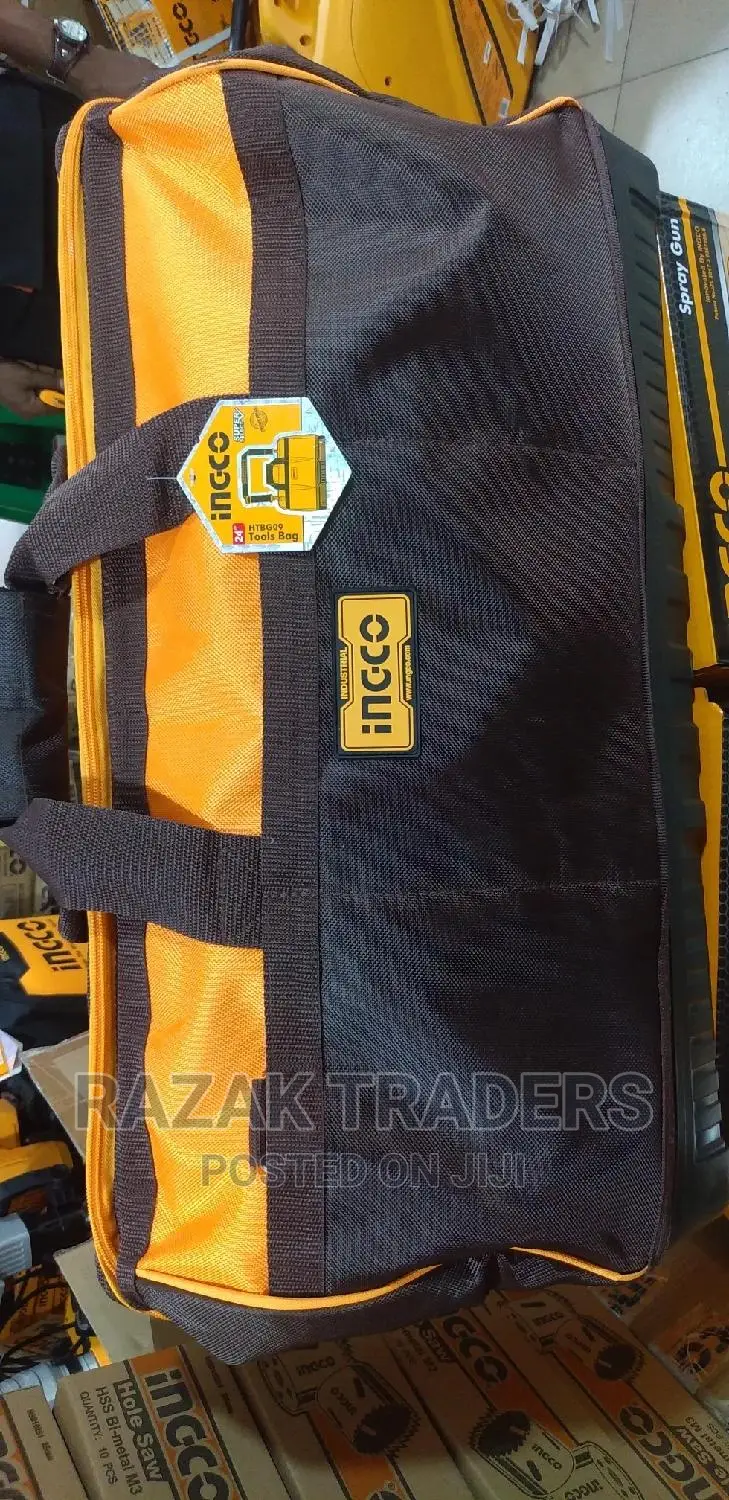 Ingco Over the Shoulder Tool Bag Brown