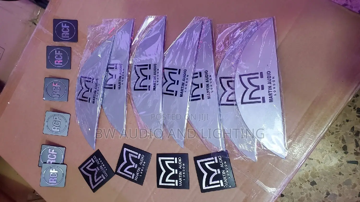 Speaker Labels/Speaker Logo/ Speaker Stickers