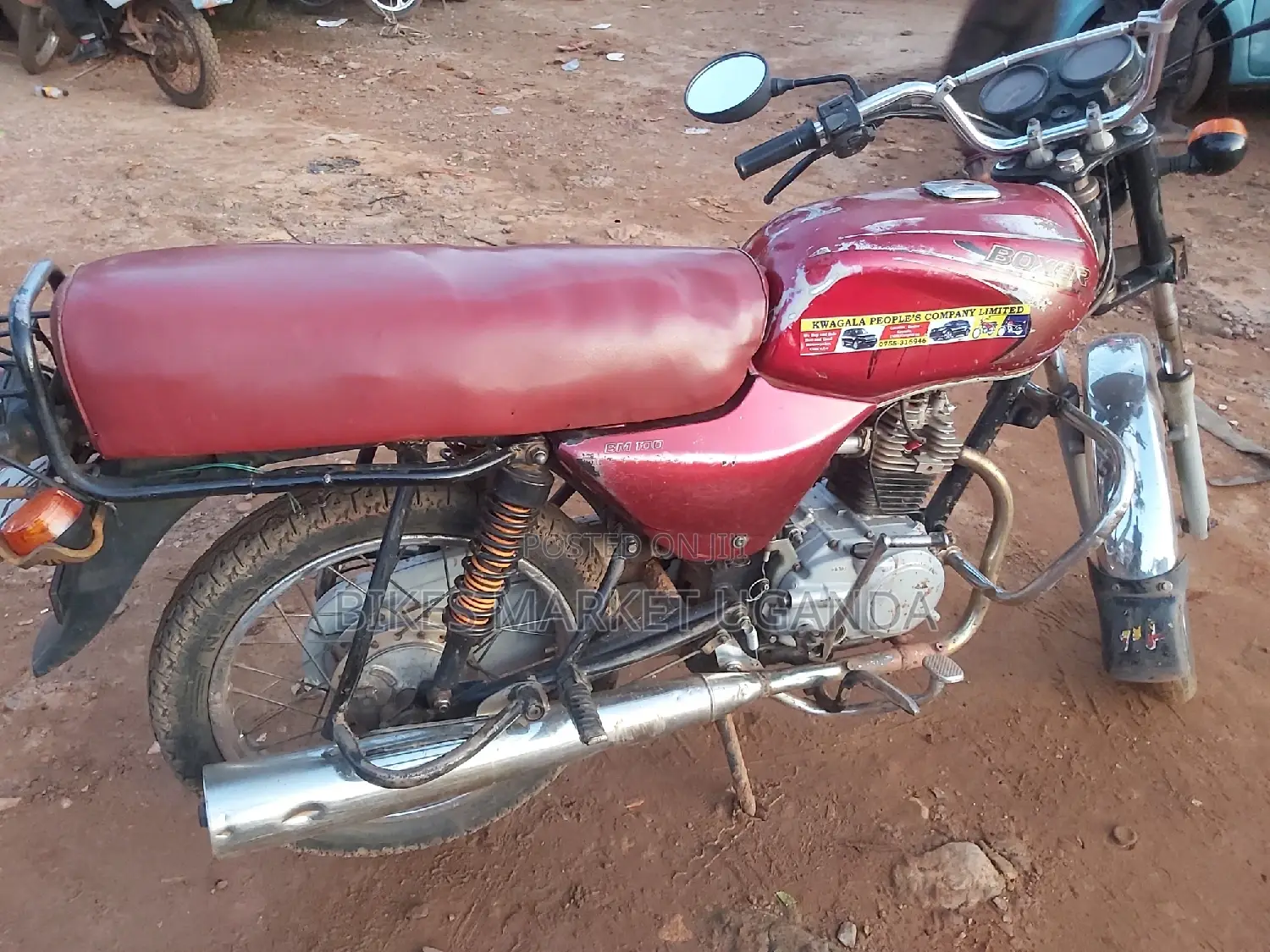 Bajaj Boxer 100 2018 Red