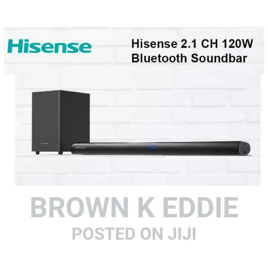 Hisense 2.1 CH 120W Bluetooth Soundbar