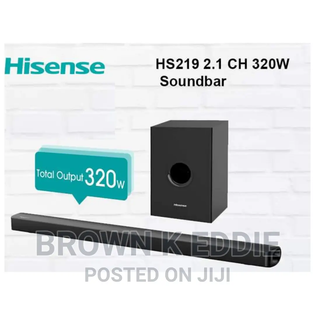 Hisense HS219 2.1 CH 320W Soundbar