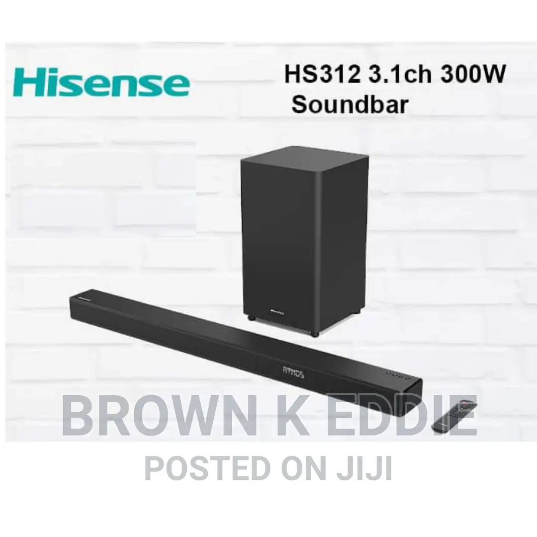 Hisense 3.1ch 300W
Soundbar