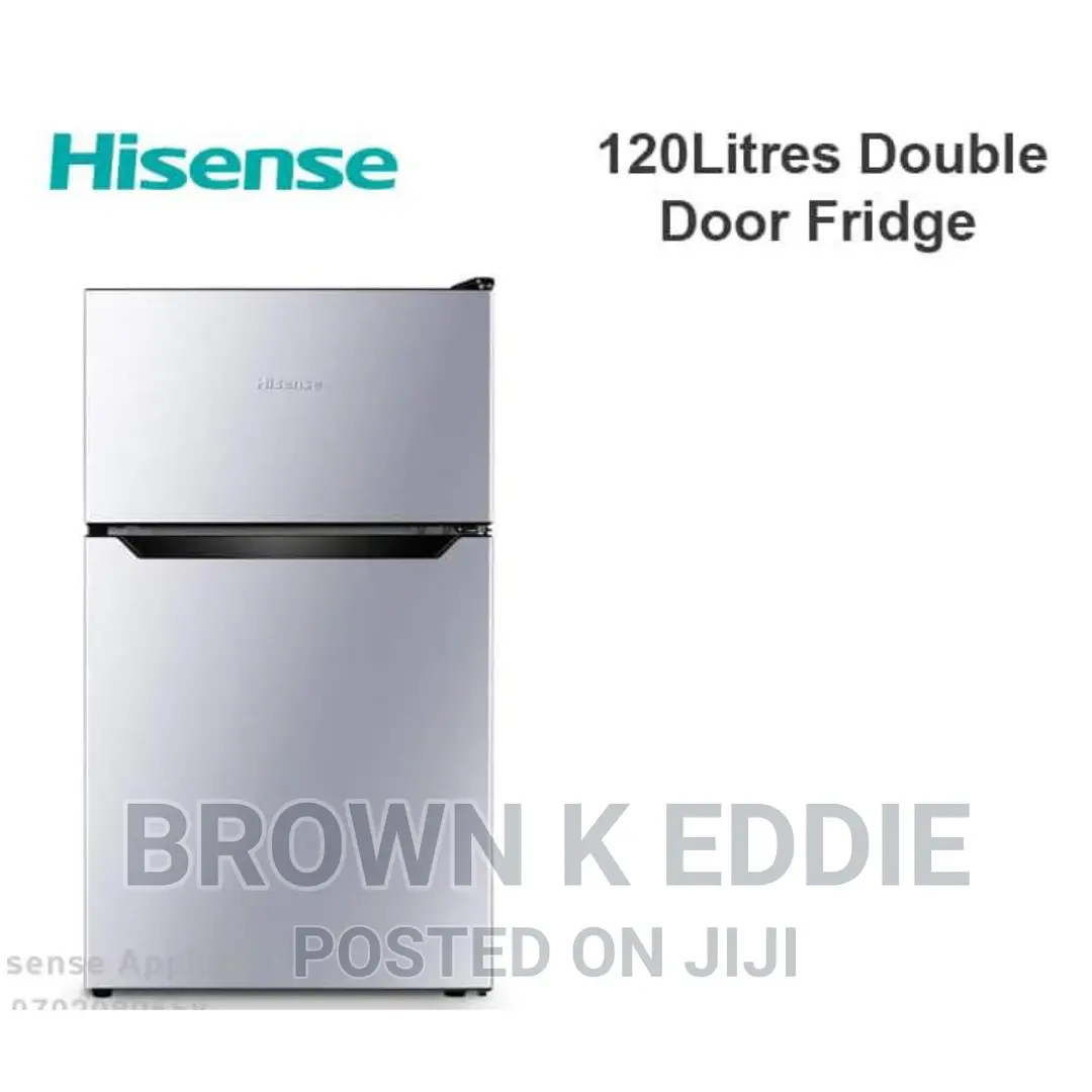 Hisense 120litres Double Door Fridge