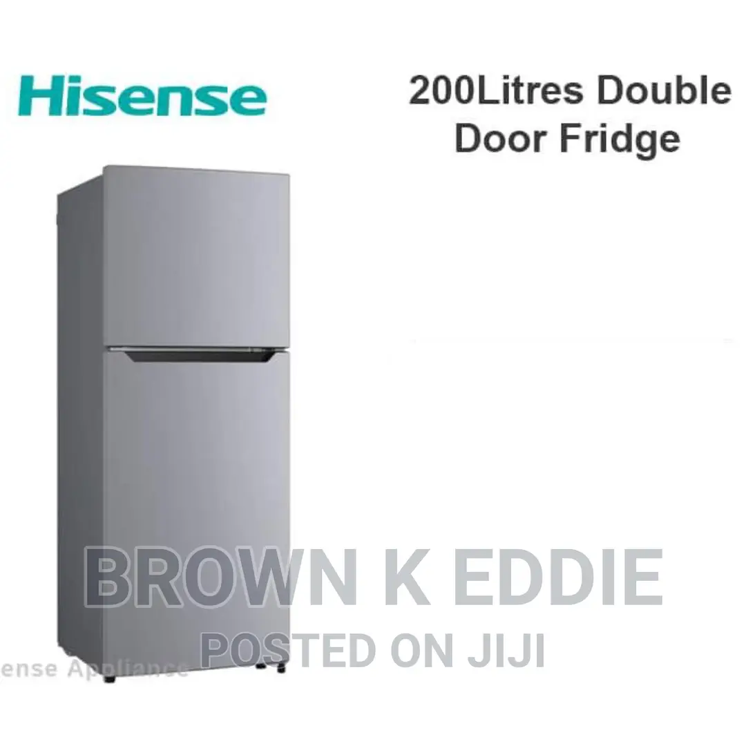 Hisense 200litres Double Door Fridge