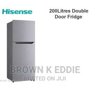 Hisense 200litres Double Door Fridge