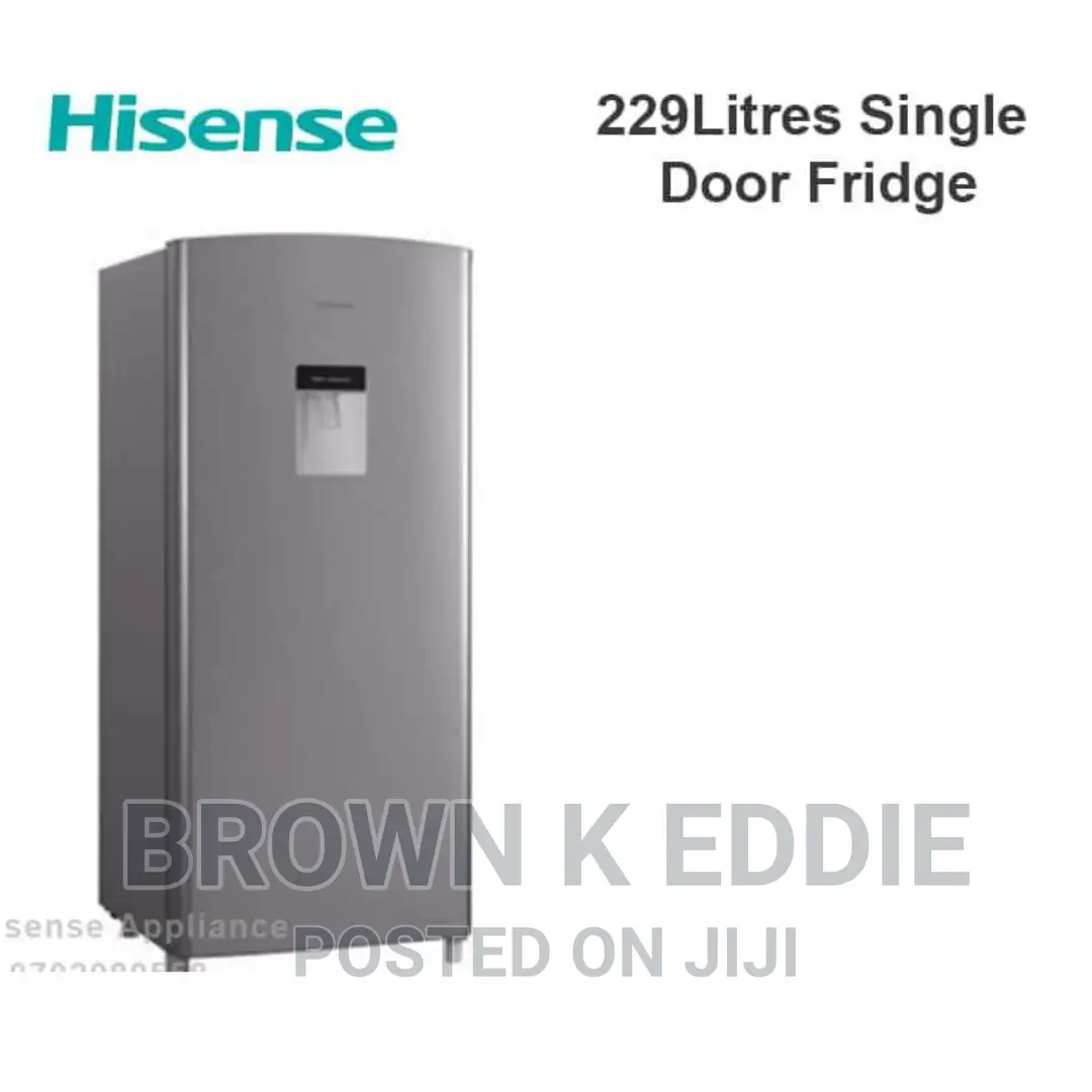 Hisense 229litres Single Door Fridge With Dispensar