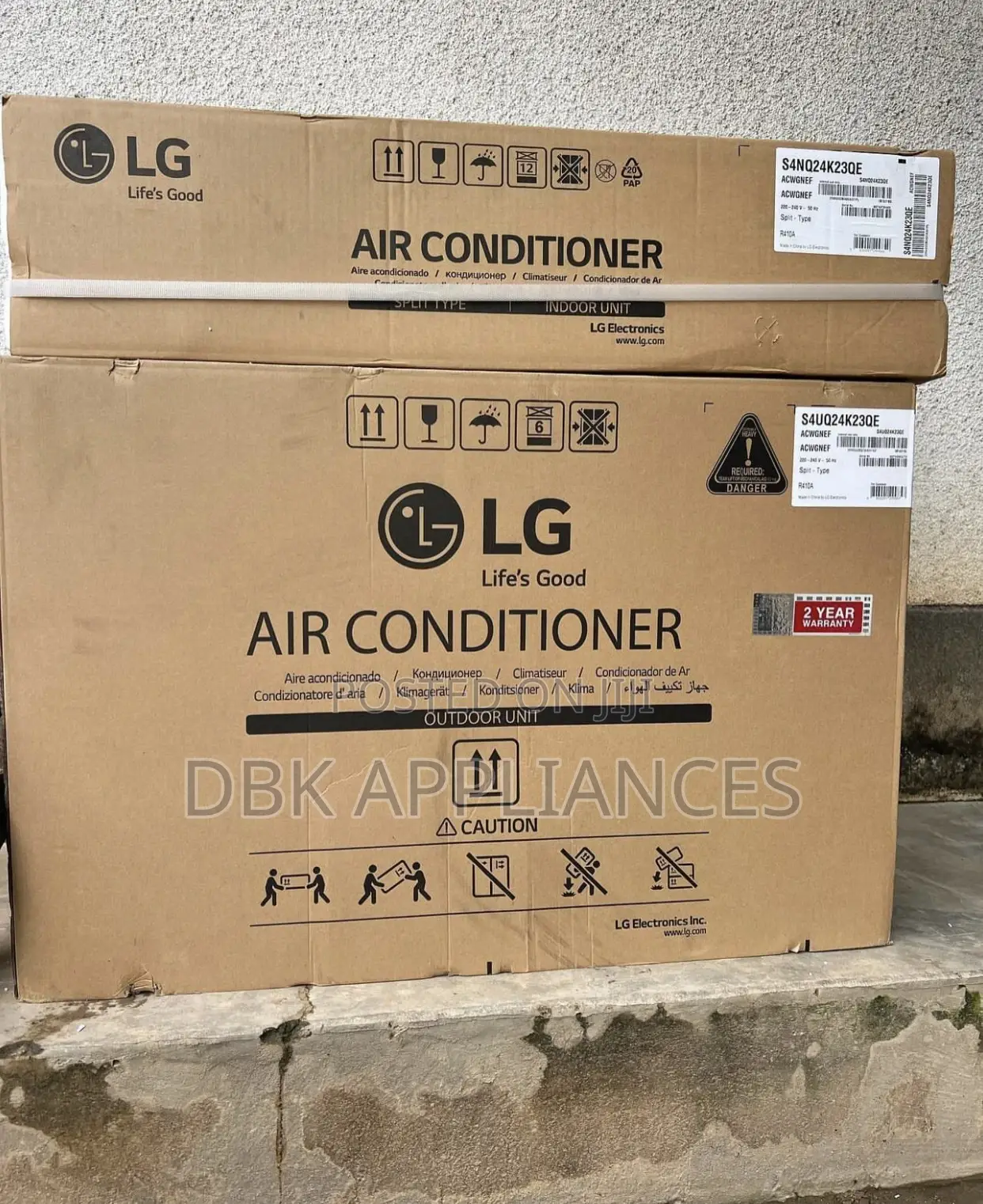 LG 24000 Btu Air Conditioners 4 Offices Homes 5yr Warranty