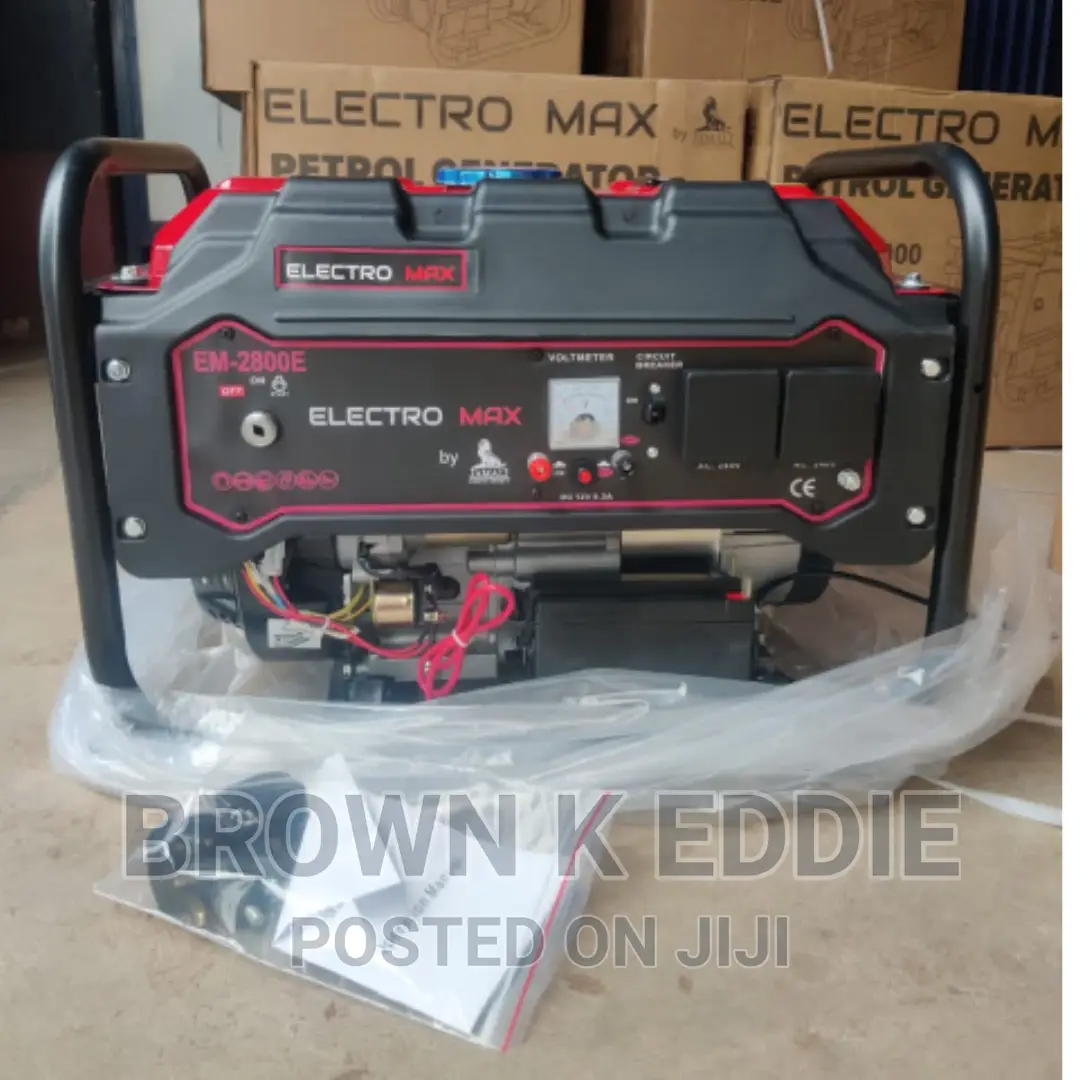 2.5kw Max Output Generators Model EM: 2800E / 2800BE