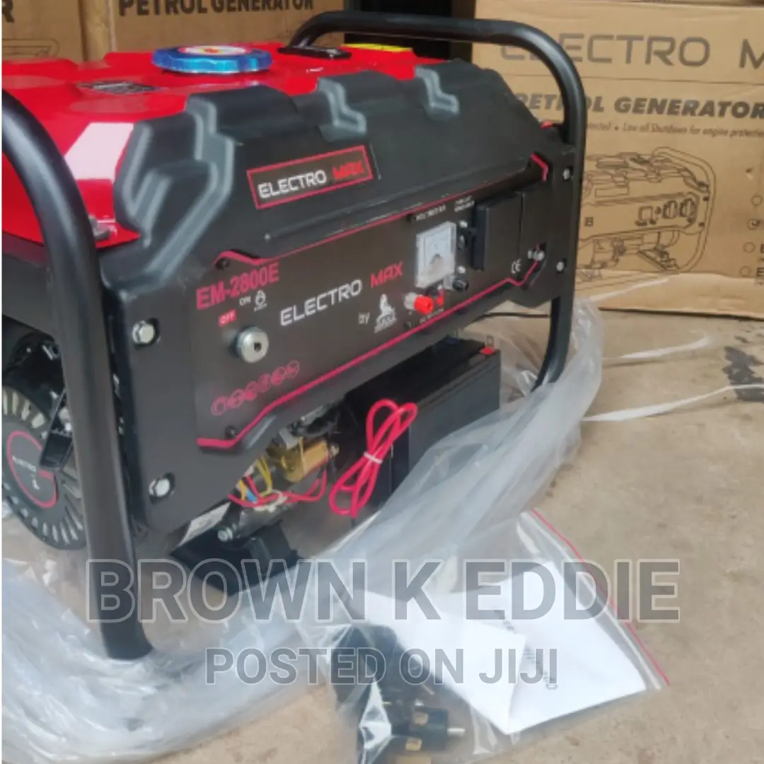 2.5kw Max Output Generators Model EM: 2800E / 2800BE