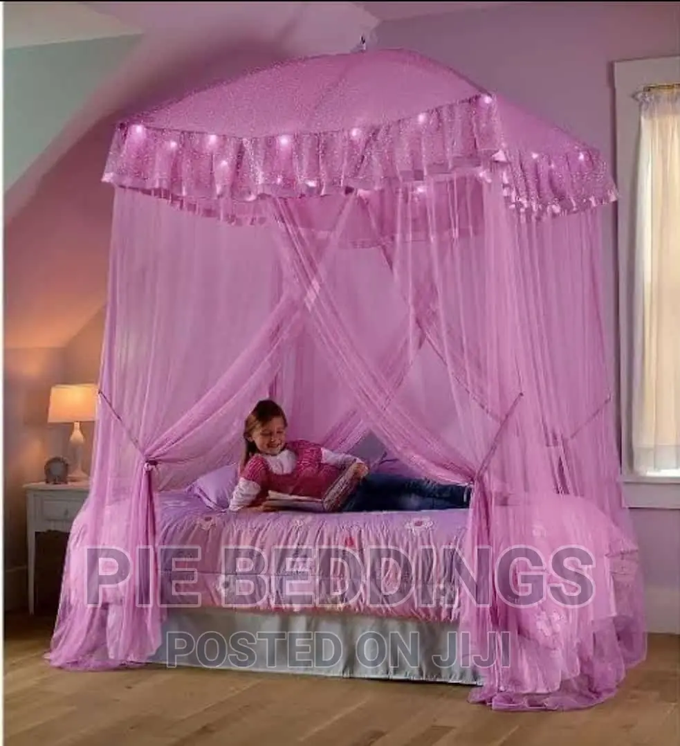 Square Mosquito Net Put in the Ceiling