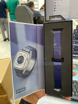 Levelo Fusion Blue Strap for Apple Watch 45 and 49mm