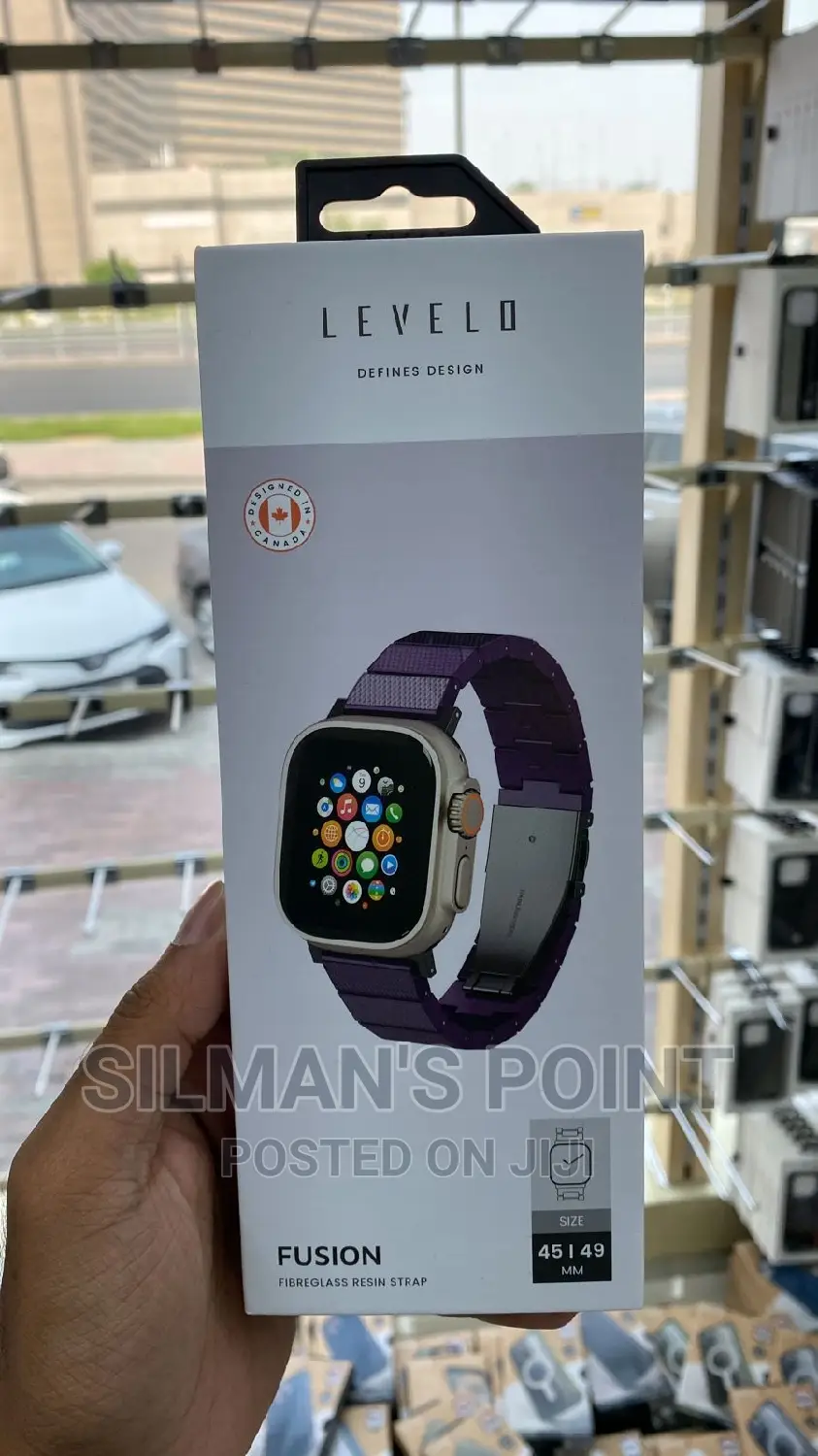 Levelo Fusion Purple Fibre Glass Strap