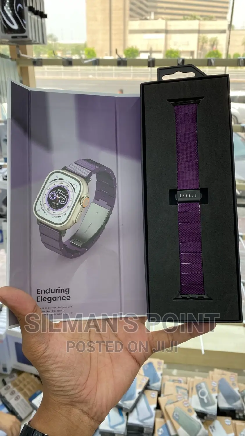 Levelo Fusion Purple Fibre Glass Strap