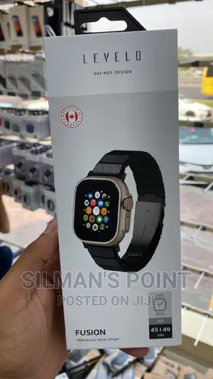 Levelo Fusion Fibre Glass Black Strap