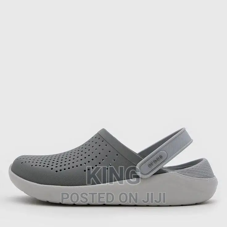 Literide Grey Crocs New