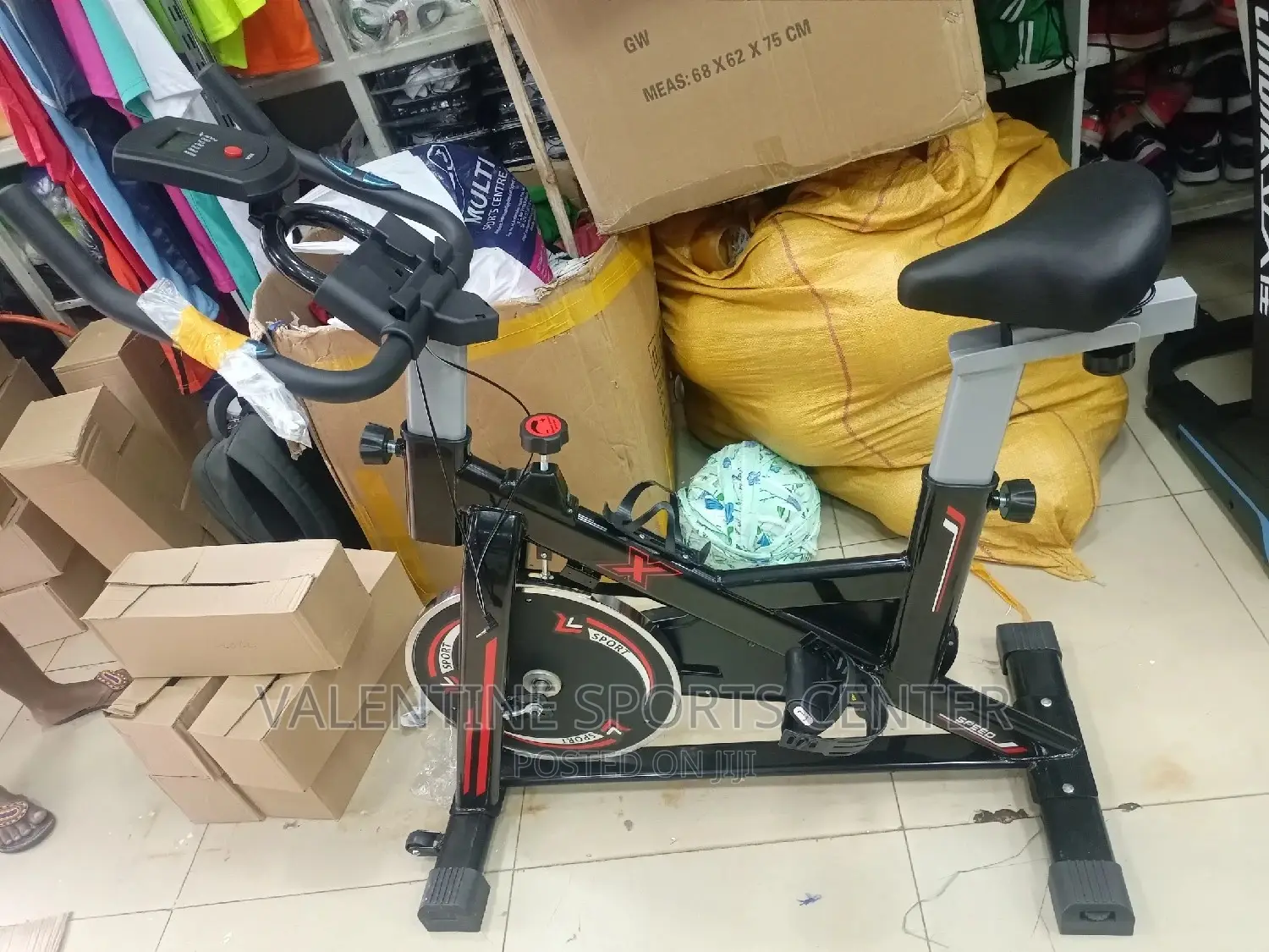 Exercise Bike Sports Original Materials