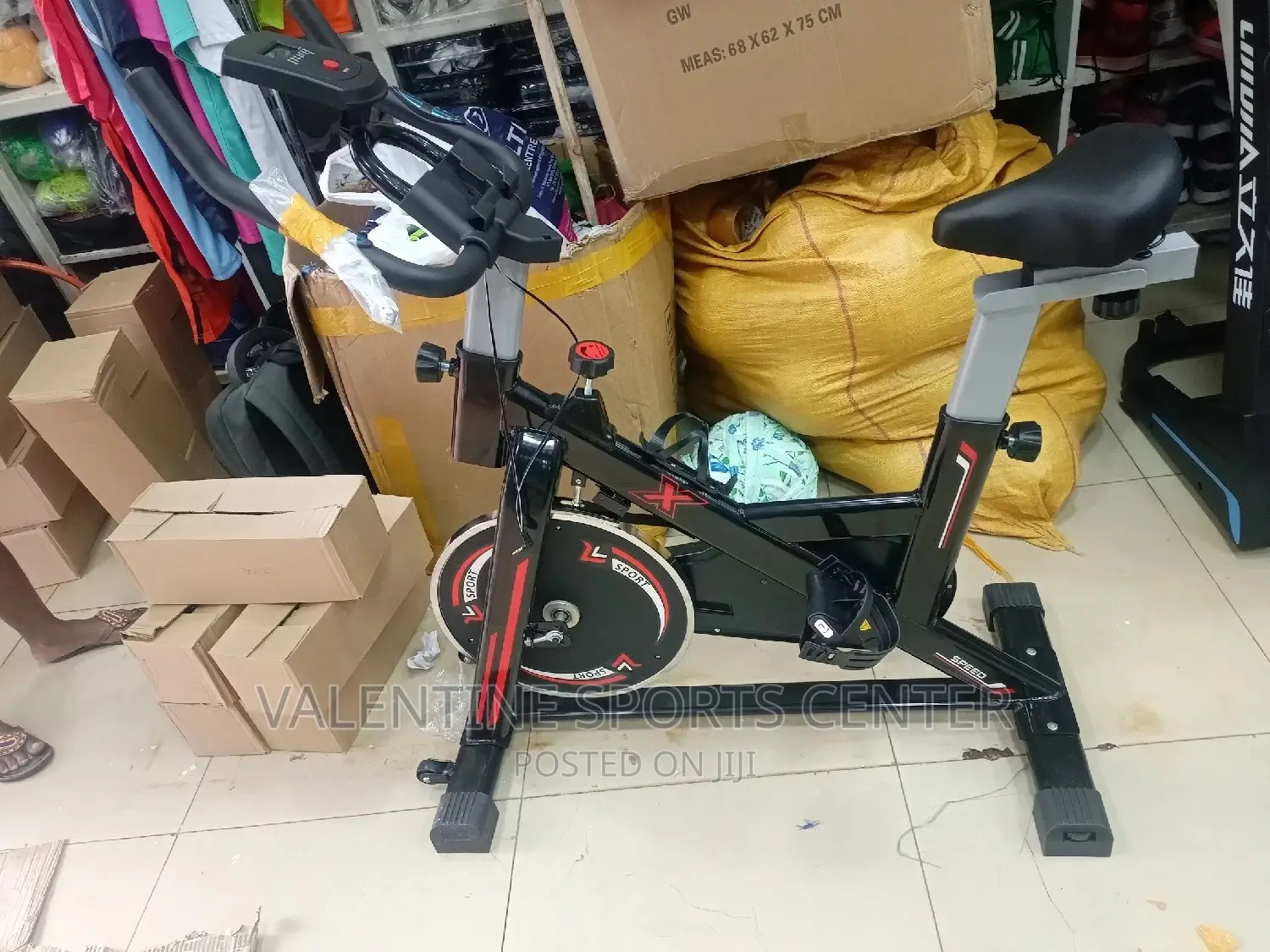 Exercise Bike Sports Original Materials