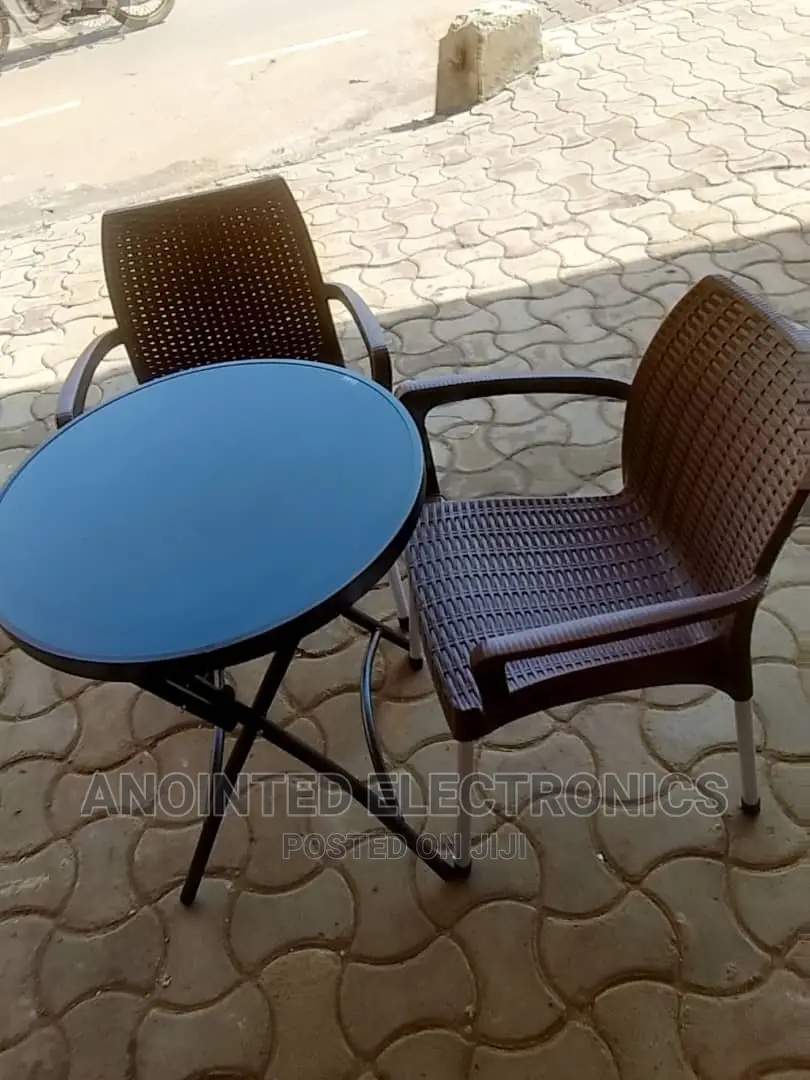 Foldable Table With 2 Chairs