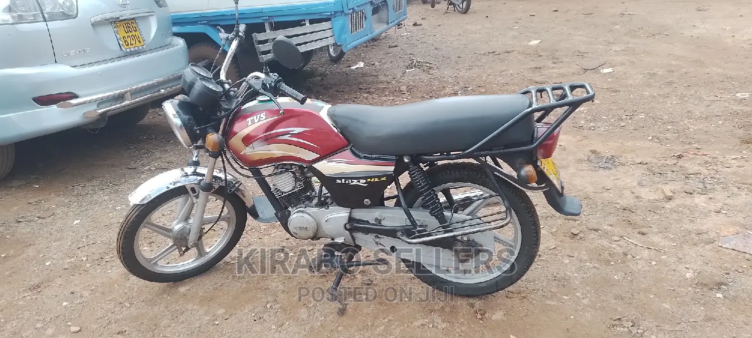 TVS HLX 125 2018 Red