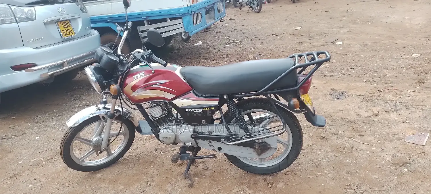 TVS HLX 125 2018 Red