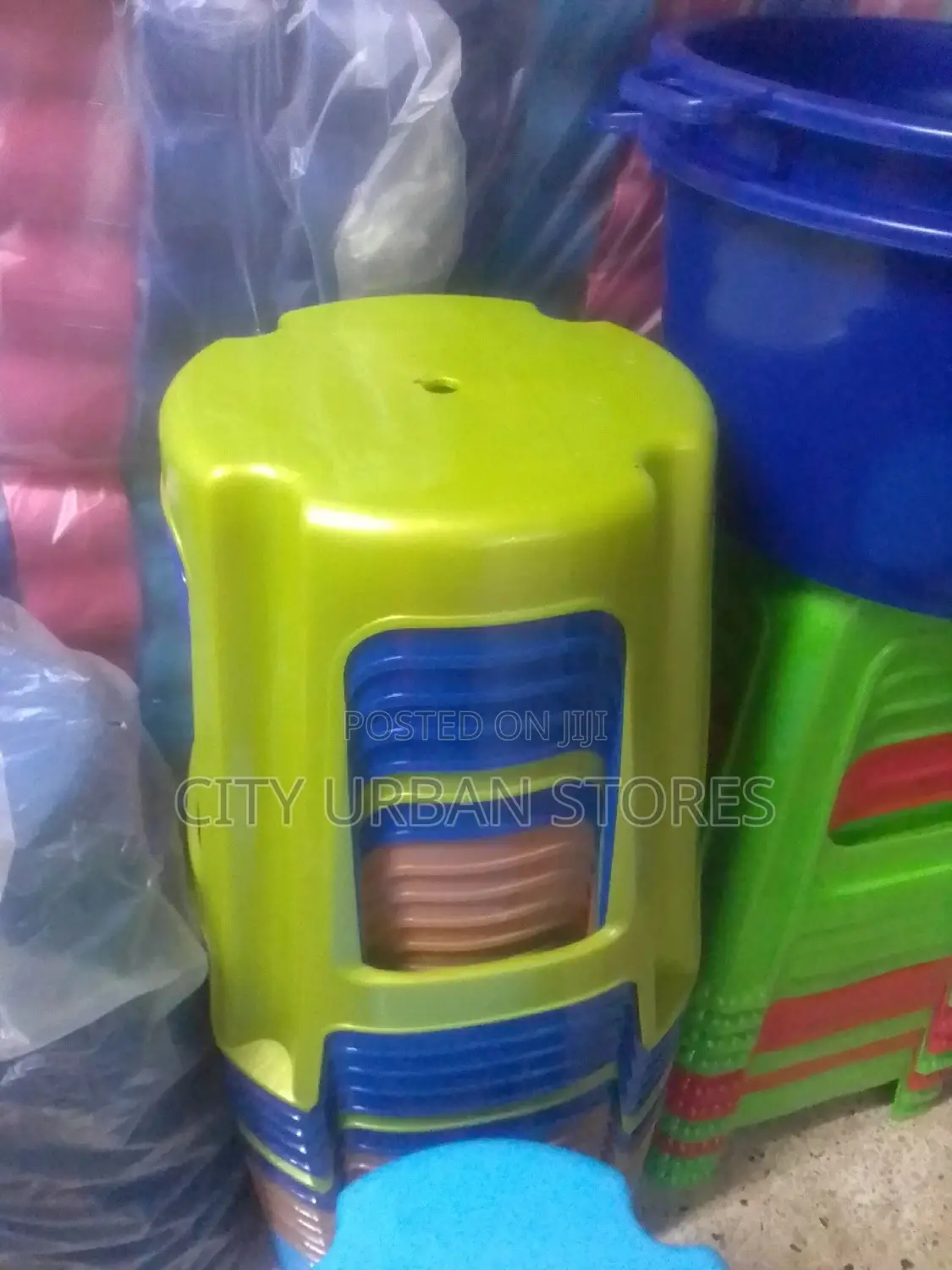 Mukwano Plastic Round Chairs