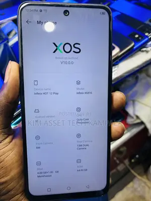 Infinix Hot 12 play 64 GB Black