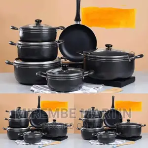 Black Cookware Set