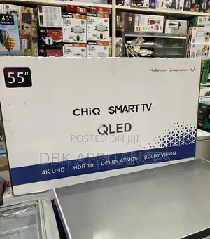 Chiq 55inch Qled Smart TVS Offer Sale With 2yr Warranty