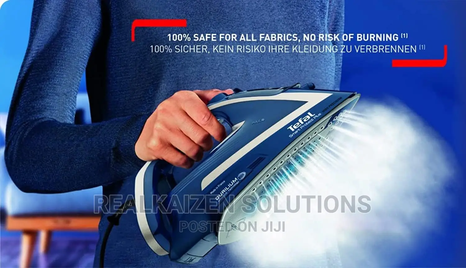 France TEFAL Smart Protect Plus Durilium Steam Iron 2800W