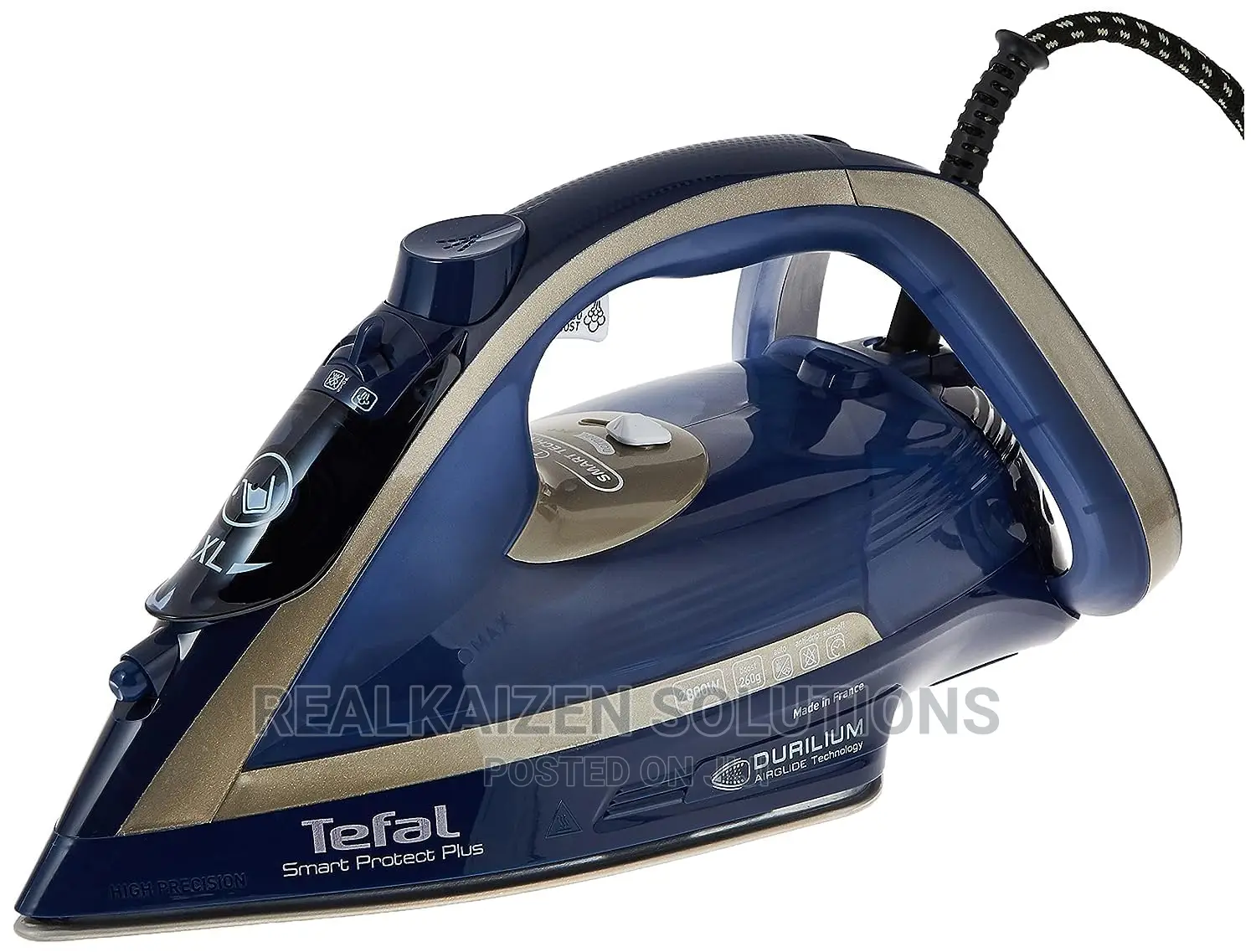 France TEFAL Smart Protect Plus Durilium Steam Iron 2800W