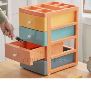 4tier Drawer Desktop Storage Box.