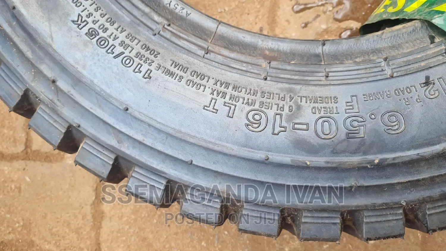 650r16 Mudgrip Tyre