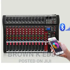 12-Channel Professional Mixer