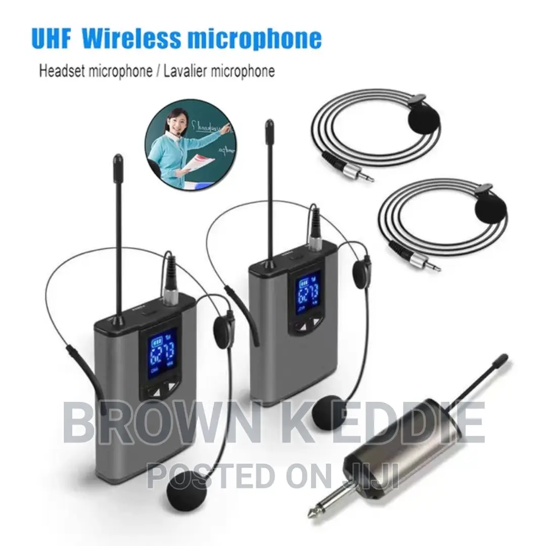 UHF Portable Wireless Headset