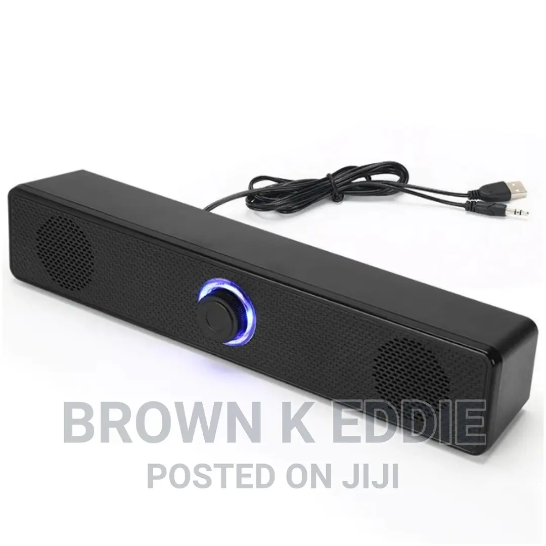 Professional LED Light Portable Speaker Sound Bar