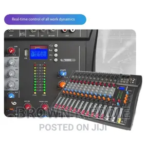 Professional 12-Way Bluetooth Mixer