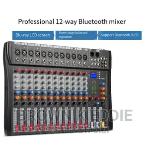 Professional 12-Way Bluetooth Mixer