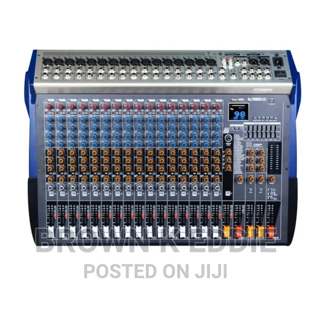 16 Channel Mixer Stage Performance