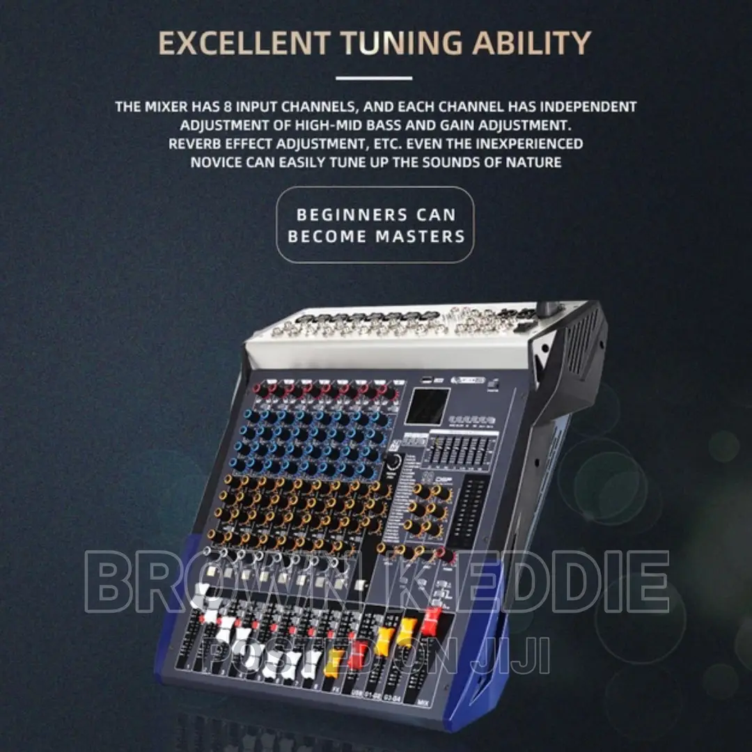 16 Channel Mixer Stage Performance