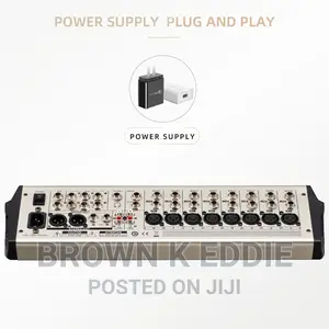 16 Channel Mixer Stage Performance
