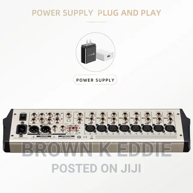 16 Channel Mixer Stage Performance