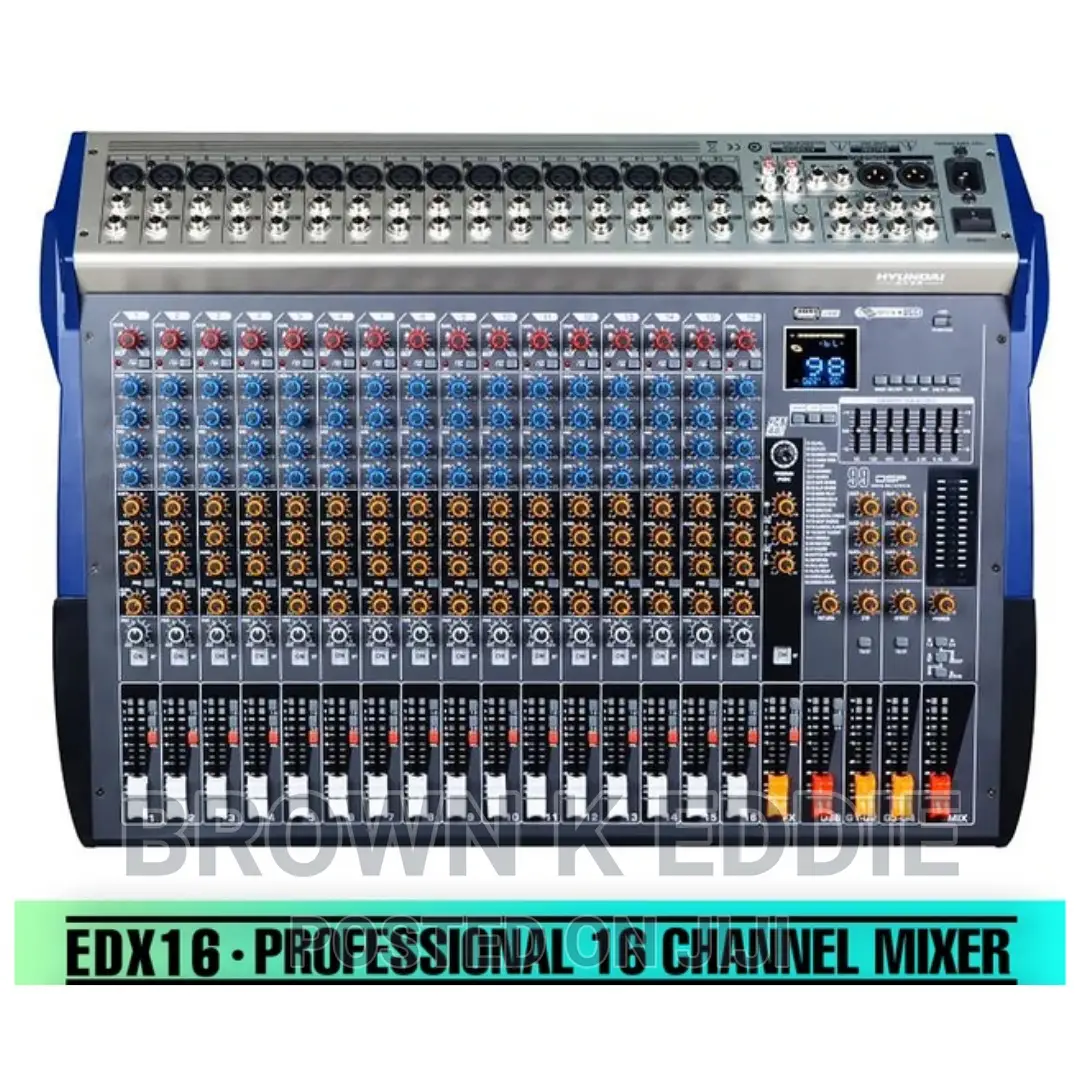 16 Channel Mixer Stage Performance