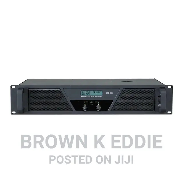800W RMS 2 Channel Power Amplifier Professional Sound