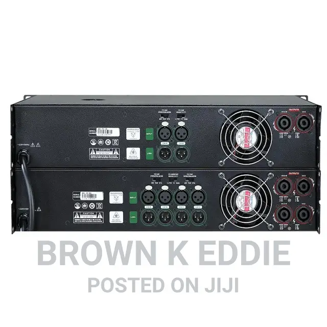 800W RMS 2 Channel Power Amplifier Professional Sound