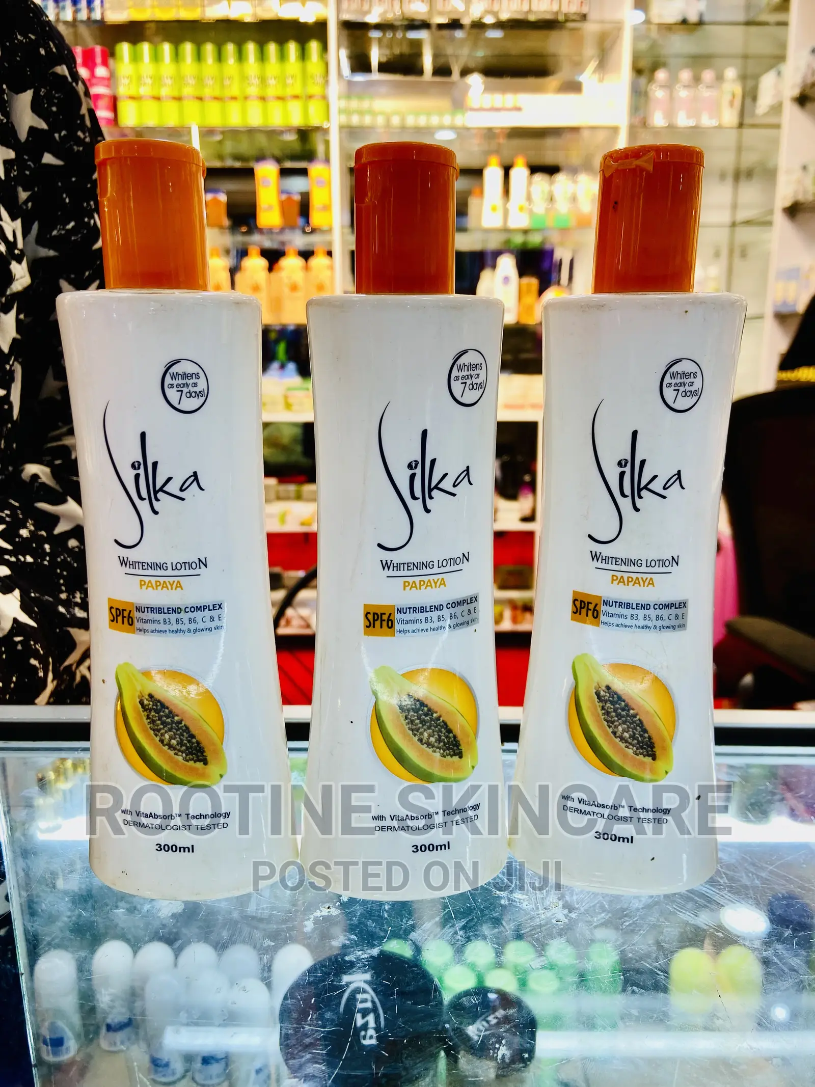 Sika Papaya Whitening Lotion ( Brightens for Good Eventone )