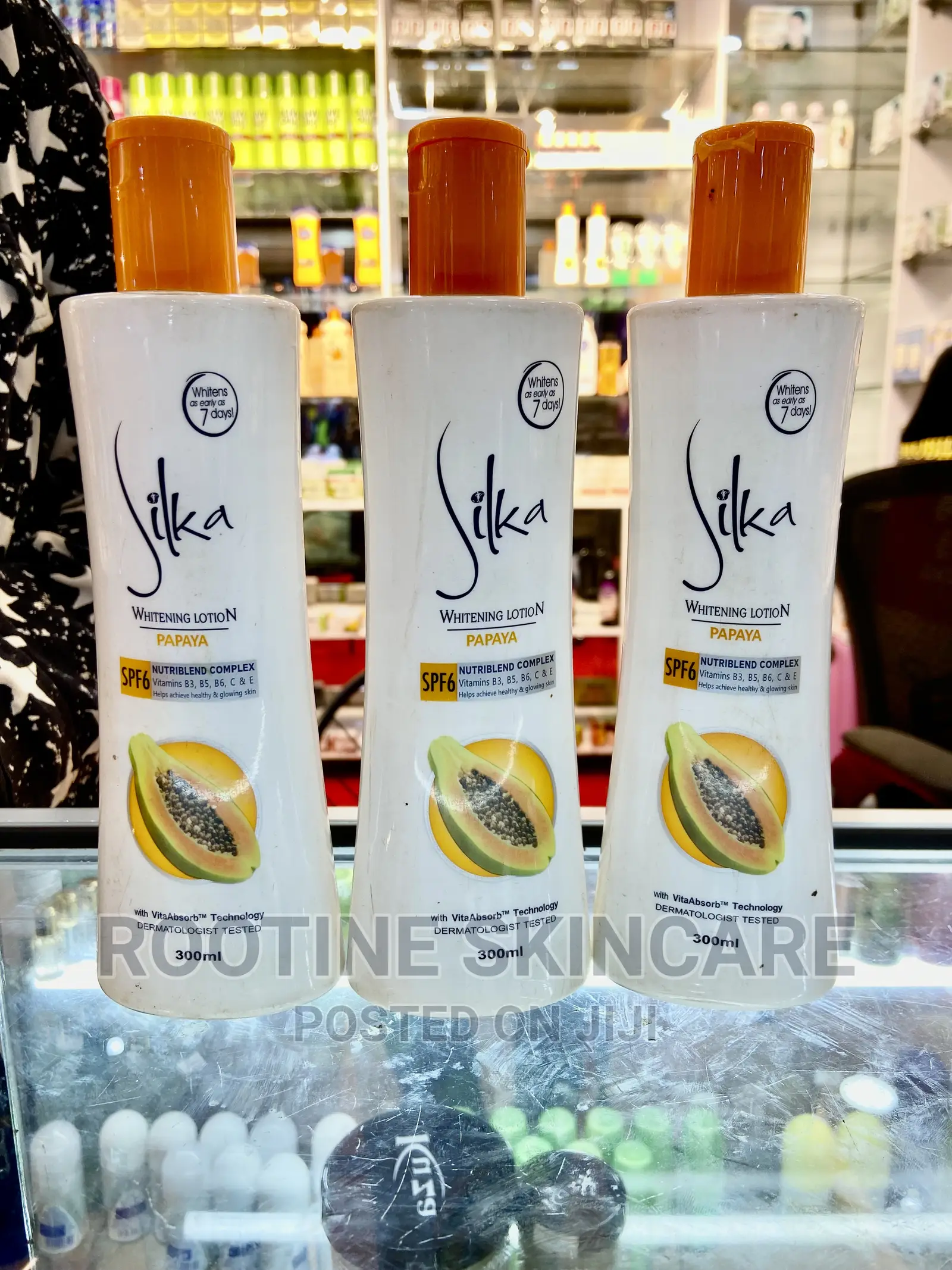 Sika Papaya Whitening Lotion ( Brightens for Good Eventone )