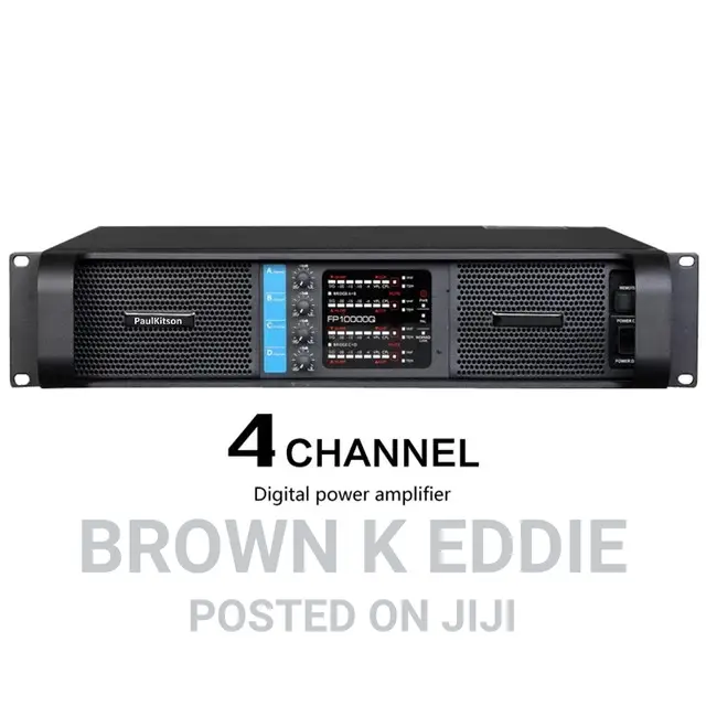 4 Channel 4x1500w Fp10000q Power Amplifier Line Array